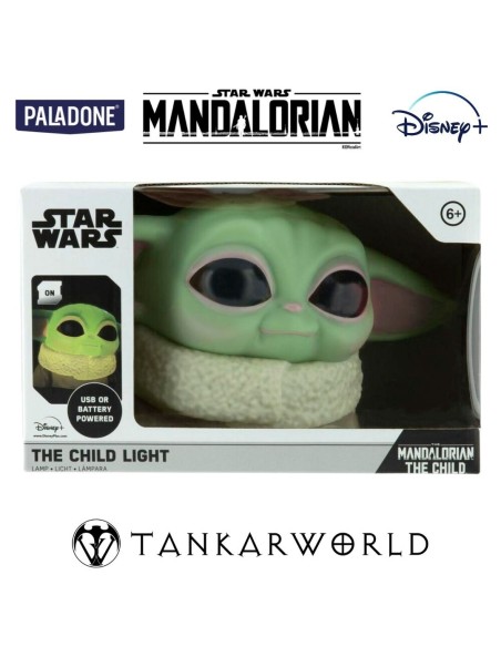 Lampara - Baby Yoda - The Mandalorian - Disney