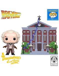 Funko Pop! - Doc with clock tower - Back To Future - Pop! Town 15