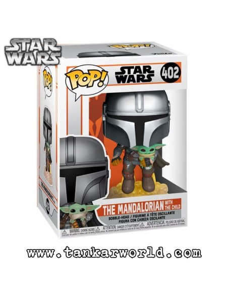 Funko Pop! - The Mandalorian with The Child - The Mandalorian - Star Wars - 402