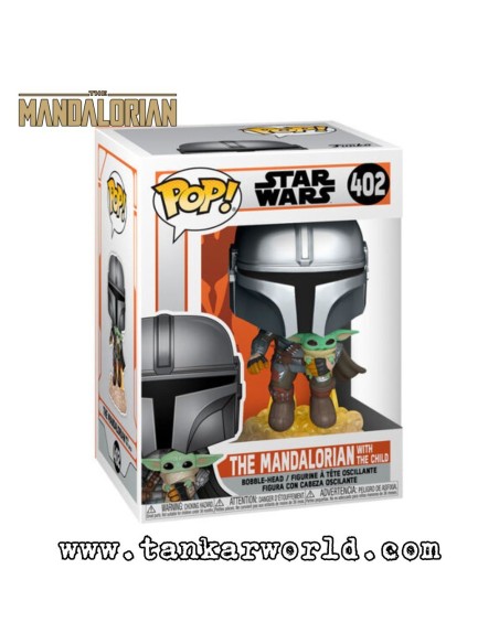 Funko Pop! - The Mandalorian with The Child - The Mandalorian - Star Wars - 402