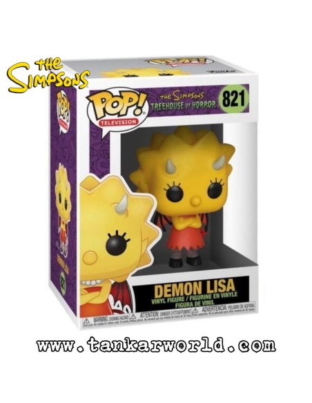 Funko Pop! - Demon Lisa - Treehouse Of Horror - The Simpsons - 821