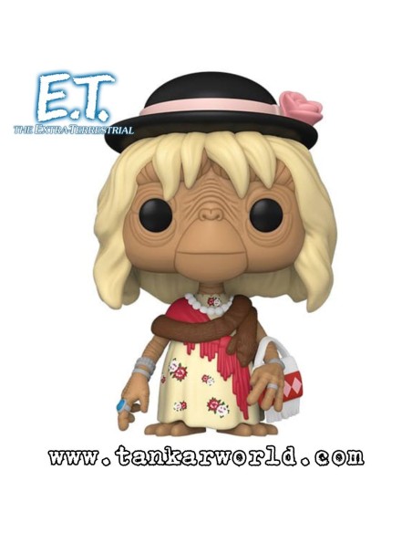 Funko Pop! - E.T. In Disguise / E.T. In Robe / E.T. With Flowers - E.T. El Extraterrestre - Special Edition - Pack 3 Pop!s