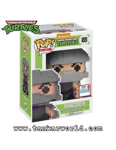 Funko Pop! - Shredder - Teenage Mutant Ninja Turtles - Funko Fall 2017 Convention Exclusive - 8-BIT - 08