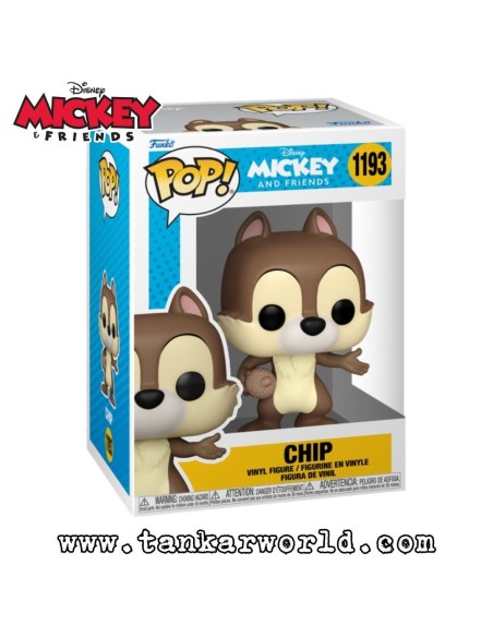 Funko Pop! - Chip - Mickey Mouse and friends - Disney - 1193