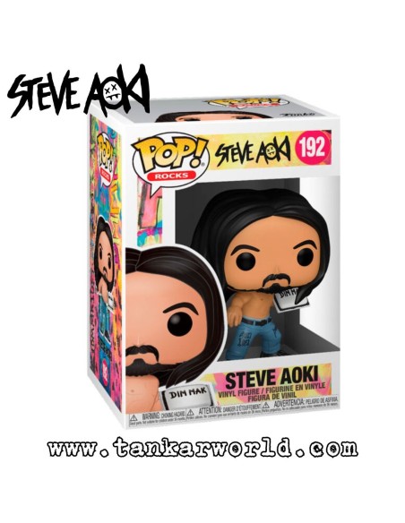 Funko Pop! - Steve Aoki con tarta - Steve Aoki - 192