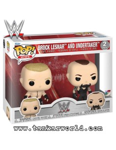 Funko Pop! - Brock Lesnar and Undertaker - WWE - Pack 2 Pop!s 2
