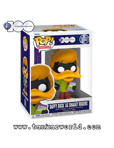 Funko Pop! - Daffy Duck as Shaggy Rogers - 100Th Anniversary Warner Bros - 1240