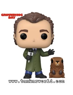 Funko Pop! - Phil Connors with Punxsutawney Phil - Groundhog Day - 1045