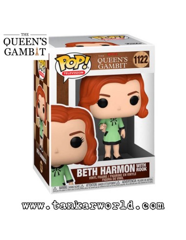 Funko Pop! - Beth Harmon with rook - The Queen´s Gambit - 1122