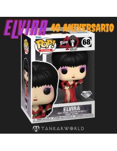 Funko Pop! - Elvira Mistress Of The Dark - Elvira 40 Years - Special Edition - Diamond Collection - 68 2