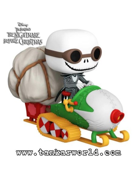 Funko Pop! - Jack Skellington in Snowmobile - Nightmare Before Christmas - Disney - Pop! Rides 104