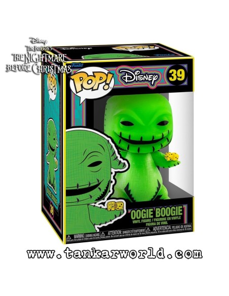 Funko Pop! - Oogie Boogie - The Nightmare Before Christmas - Special Edition - Black Light - Disney - 39