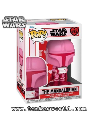 Funko Pop! - The Mandalorian - San Valentin - Star Wars - 495