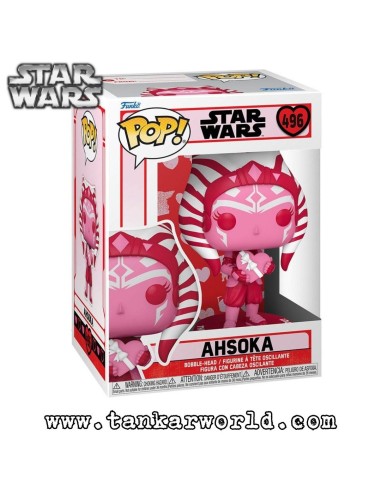 Funko Pop! - Ahsoka - San Valentin - Star Wars - 496