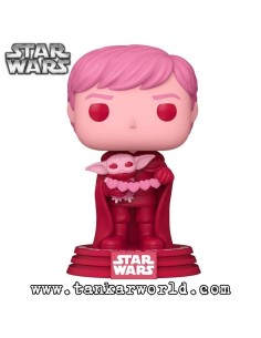 Funko Pop! - Luke Skywalker with Grogu - Star Wars - San Valentin - 494