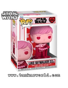 Funko Pop! - Luke Skywalker with Grogu - Star Wars - San Valentin - 494 2
