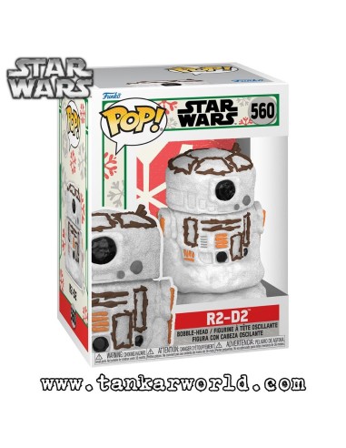 Funko Pop! - R2-D2 - Muñeco de nieve - Star Wars - 560