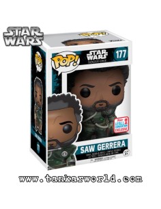 Funko Pop! - Saw Gerrera - Rogue One - Star Wars - 177 - Funko 2017 Fall Convention Exclusive 2
