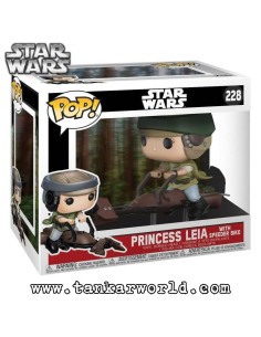 Funko Pop! - Princess Leia with Speeder Bike - Star Wars - 228 2
