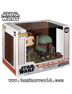 Funko Pop! - Boba Fett and Fennec On Throne - Star Wars - 486 2