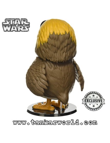 Funko Pop! - Porg (Boca abierta) - Star Wars - 198 - Exclusive - Super Sized Jumbo - 25 cm
