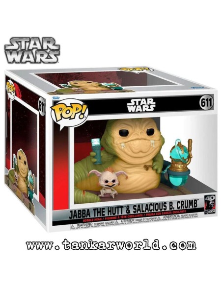 Funko Pop! - Bubba The Hutt and Salacious B. Crumb - Star Wars - 611