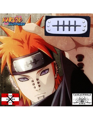Bandana y anillo Aldea Oculta de la Lluvia - Naruto Shippuden