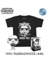 Funko Pocket Pop! & Tee: Stormtrooper - Star Wars - Pack: Camiseta niño XL y figura exclusiva