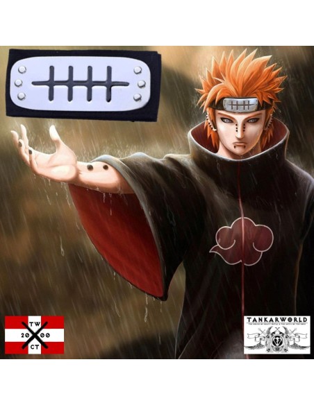 Bandana y anillo Aldea Oculta de la Lluvia - Naruto Shippuden