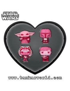 Funko Pocket Pop! - Happy Valentine´s Day - Heart Box with 4 figures - Star Wars - Special Edition 2