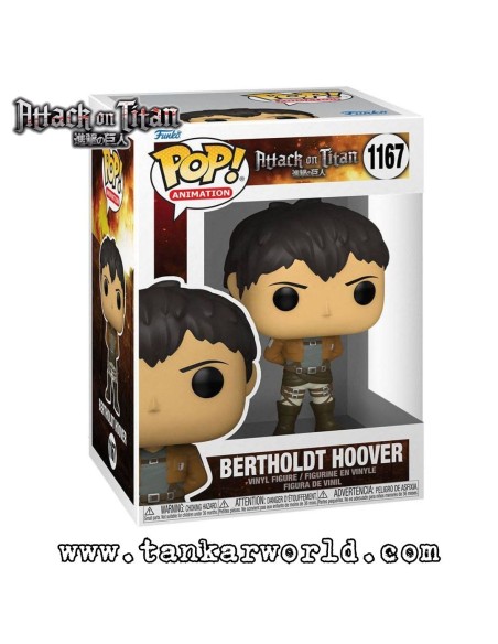 Funko Pop! - Bertholdt Hoover - Attack On Titan - 1167