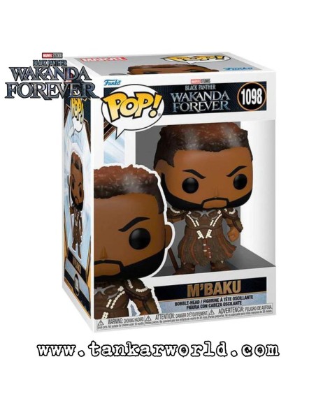 Funko Pop! - M´Baku - Black Panther - Wakanda Forever - 1098