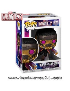 Funko Pop! - T´Challa Star-Lord - What If...? - Marvel - 871 2