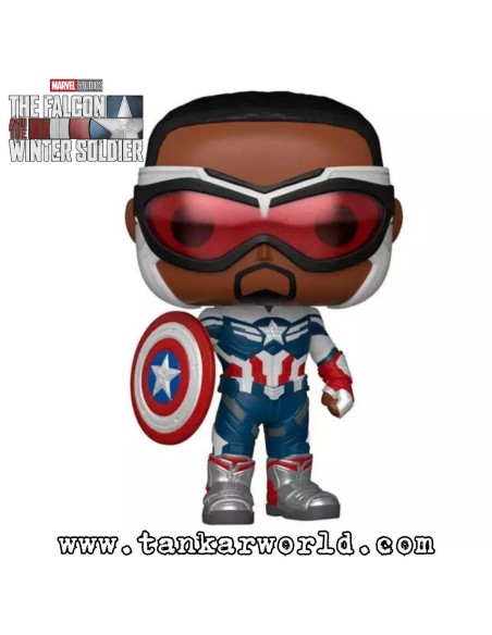 Funko Pop! - Captain America - The Falcon and The Winter Soldier - 814