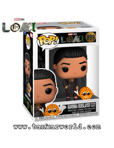 Funko Pop! - Ravonna Renslayer with Miss Minutes - Loki - Season 1 - Marvel - 899