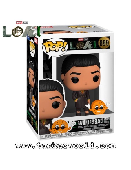 Funko Pop! - Ravonna Renslayer with Miss Minutes - Loki - Season 1 - Marvel - 899