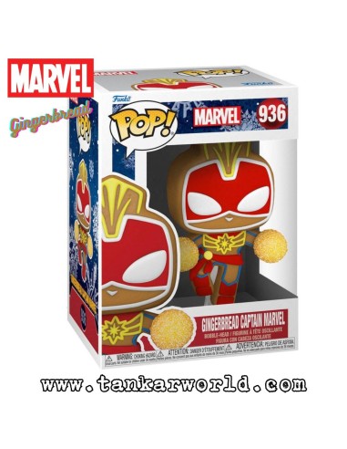 Funko Pop! - Captain Marvel - Gingerbread - Marvel - 936