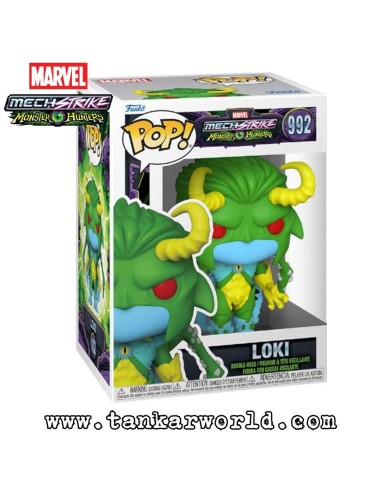 Funko Pop! - Loki - Mech Strike: Monster Hunters - Marvel - 992
