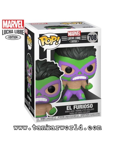 Funko Pop! - El Furioso - Lucha Libre Edition - Marvel - 708