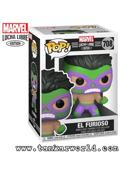Funko Pop! - El Furioso - Lucha Libre Edition - Marvel - 708