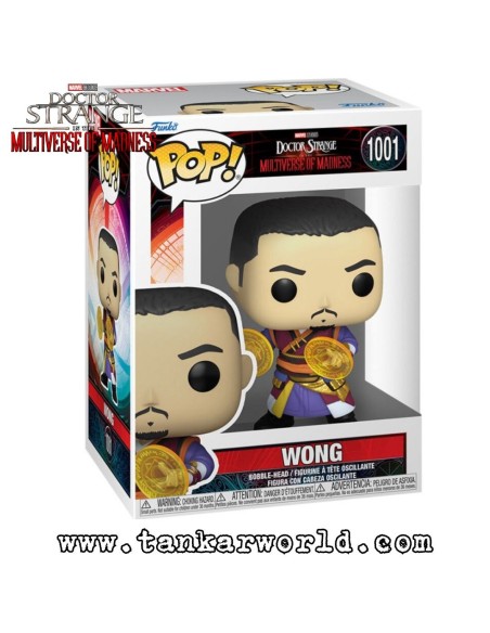 Funko Pop! - Wong - Doctor Strange In The Universe Of Madness - Marvel - 1001