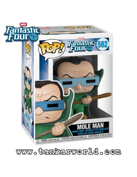 Funko Pop! - Mole Man - Fantastic Four - Marvel - 562