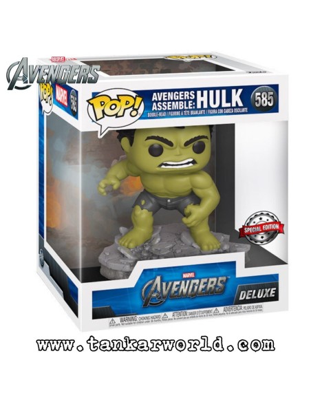 Funko Pop! - Avengers Assemble: Hulk - Avengers - Marvel - Special Edition - Deluxe - 585
