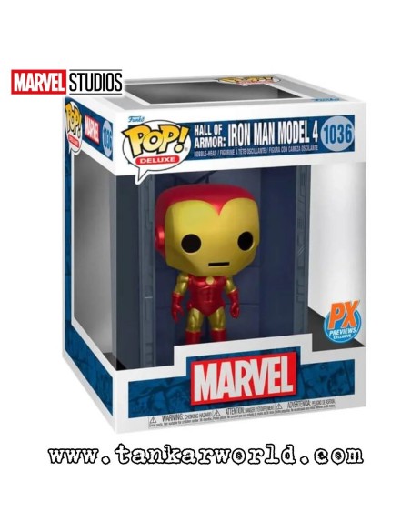Funko Pop! - Hall Of Armor: Iron Man - Model 4 - Marvel - 1036