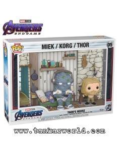 Funko Pop! - Thor´s House: Miek, Korg and Thor - Avengers: Endgame - Marvel - Pop! Deluxe - Moment 05 2