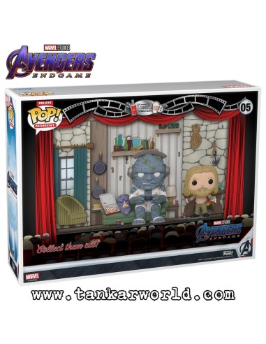 Funko Pop! - Thor´s House: Miek, Korg and Thor - Avengers: Endgame - Marvel - Pop! Deluxe - Moment 05