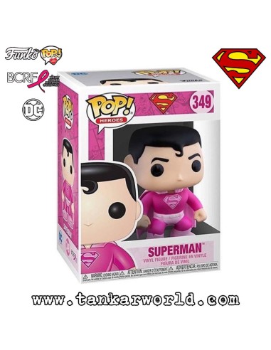 Funko Pop! - Superman Breast Cancer Awareness - DC Heroes - 349