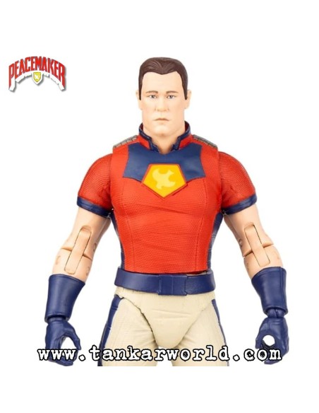 Peacemaker Unmasked - Collect to Build King Shark - Figura de Acción - DC Multiverse - McFarlane Toys - 18 cm