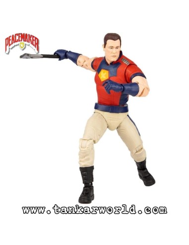 Peacemaker Unmasked - Collect to Build King Shark - Figura de Acción - DC Multiverse - McFarlane Toys - 18 cm