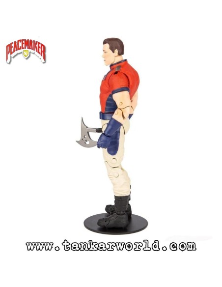 Peacemaker Unmasked - Collect to Build King Shark - Figura de Acción - DC Multiverse - McFarlane Toys - 18 cm